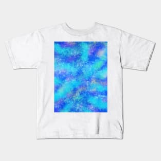 Tie Dye Blue Kids T-Shirt